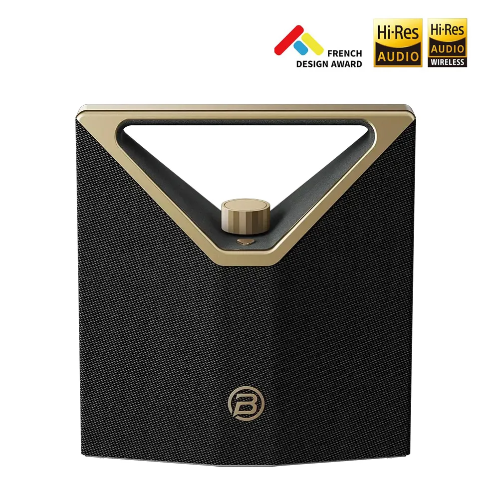 Bluetooth zvucnik BUGANi Brief Plus BS12304 crno-zlatni