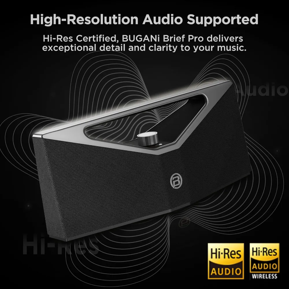 Bluetooth zvucnik BUGANi Brief Pro BS12303 crno-zlatni