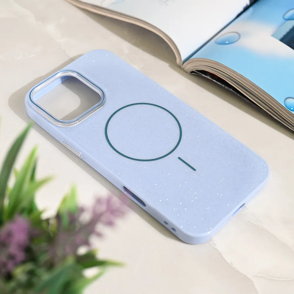 Maska Magsafe Sparkle Dust za iPhone 16 Pro Max 6.9 plava