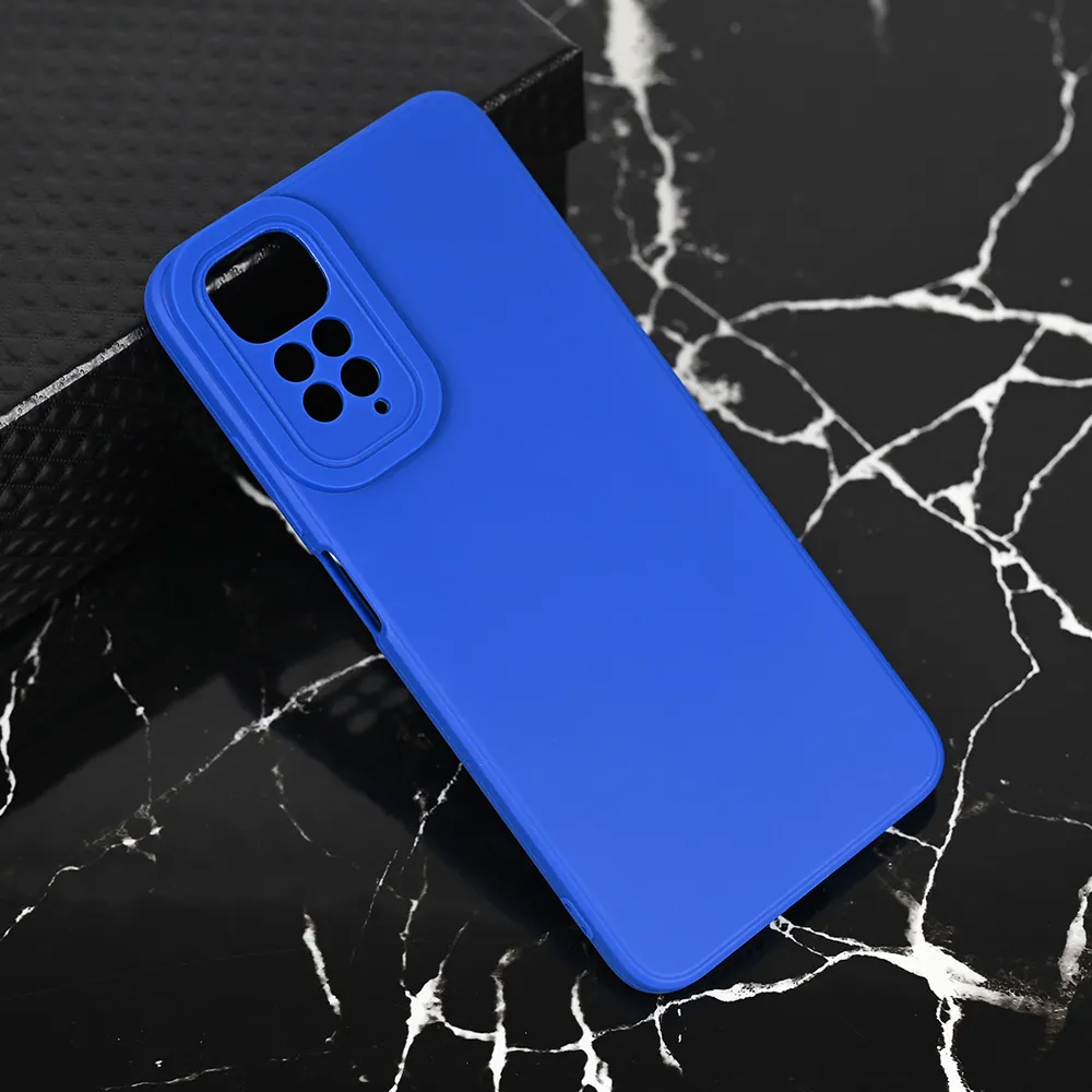 Maska Teracell Giulietta za Xiaomi Redmi Note 11/Note 11S mat plava