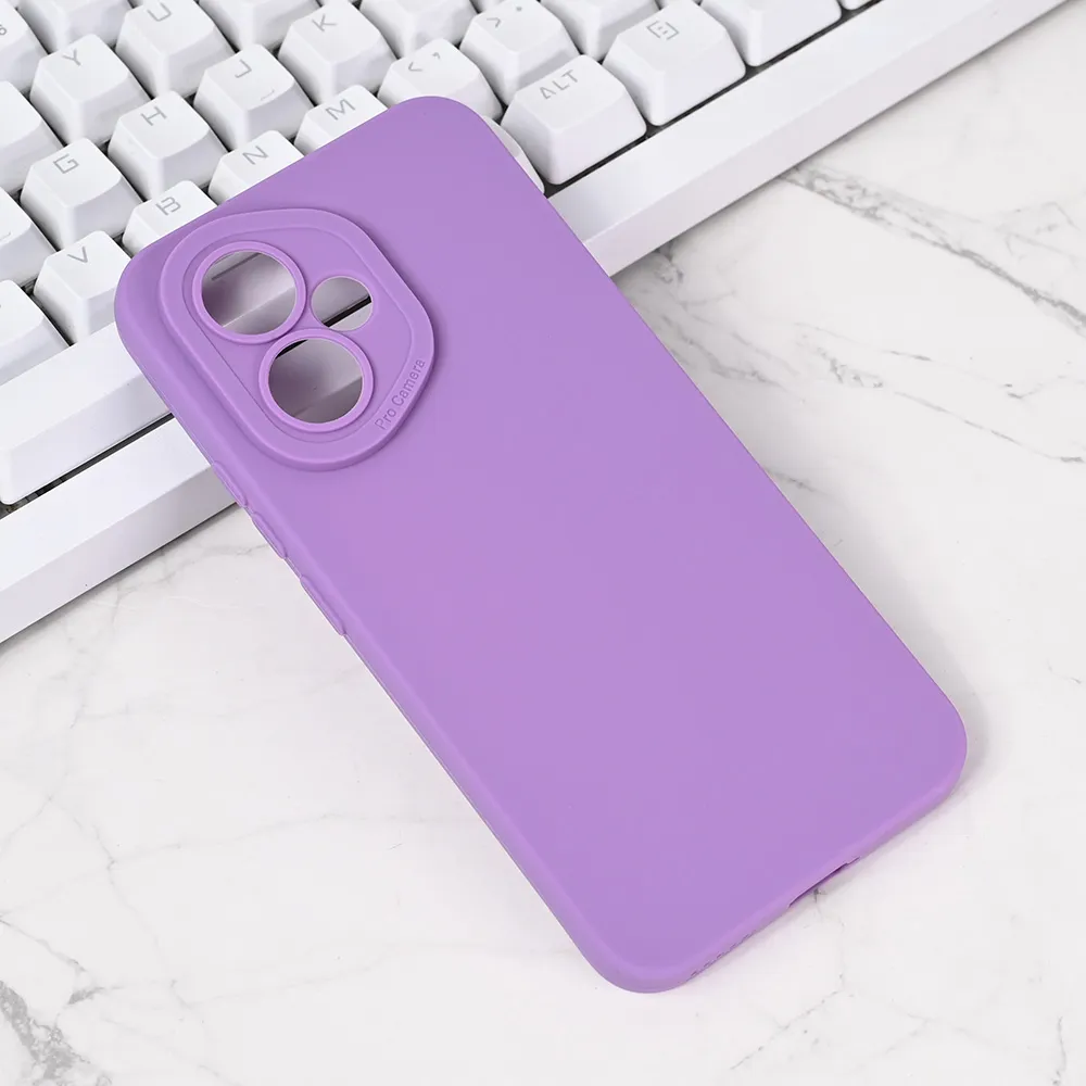 Maska Silikon Pro Camera za Honor 400 ljubicasta