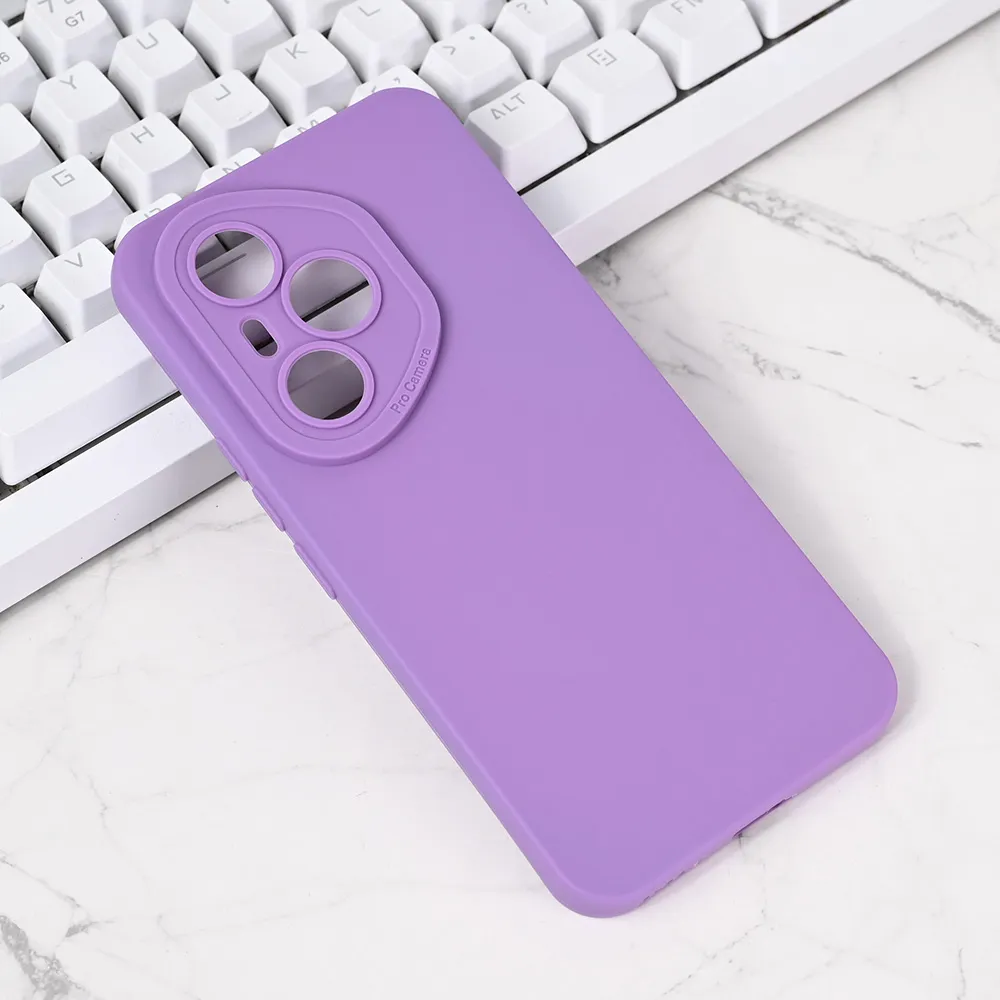 Maska Silikon Pro Camera za Honor 400 Pro ljubicasta