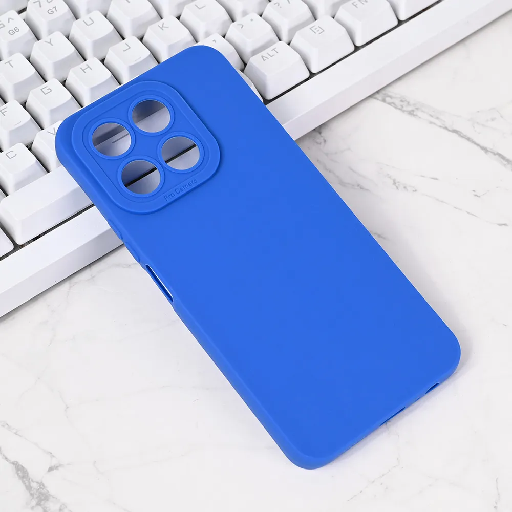 Maska Silikon Pro Camera za Honor X6c plava