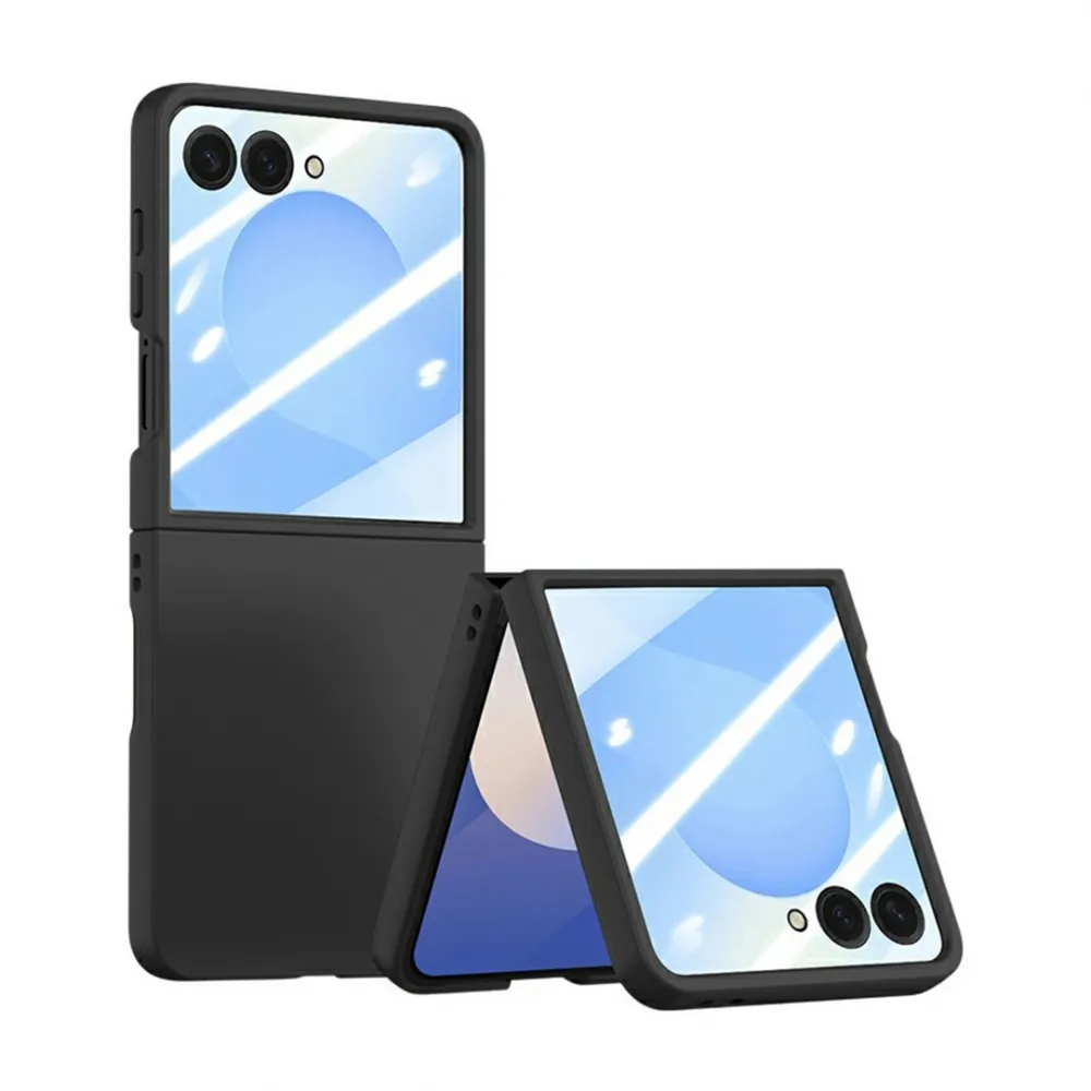 Maska Elegant Fold za Samsung F751B Galaxy Z Flip 7 crna