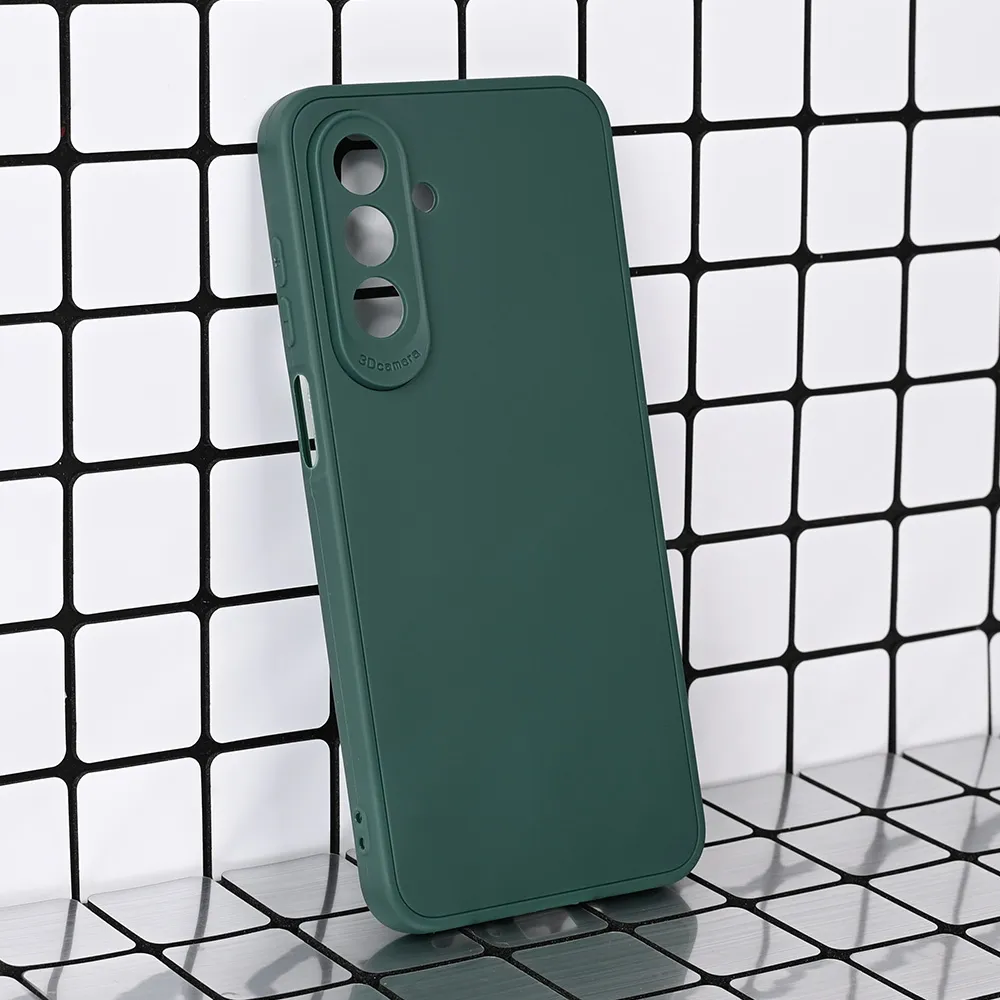 Maska 3D Camera za Samsung A175F/A185F Galaxy A17/A18 tamno zelena