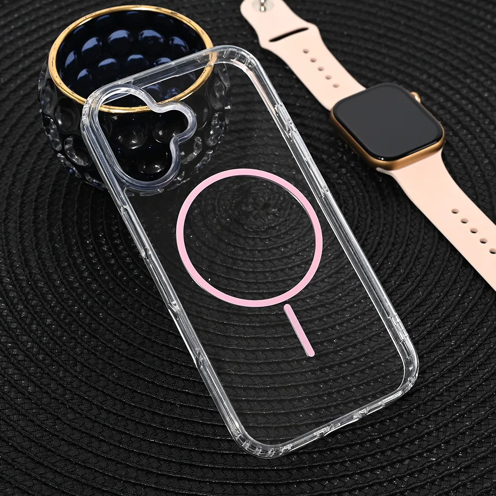 Maska Magsafe Color Line za iPhone 17 6.3 roze
