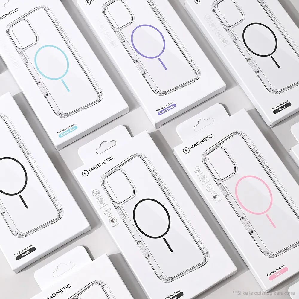 Maska Magsafe Color Line za iPhone 17 Air 6.6 roze