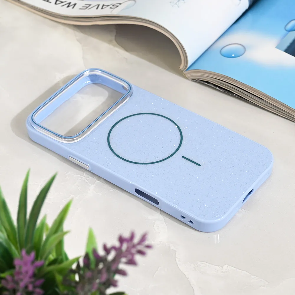 Maska Magsafe Sparkle Dust za iPhone 17 Pro Max 6.9 plava