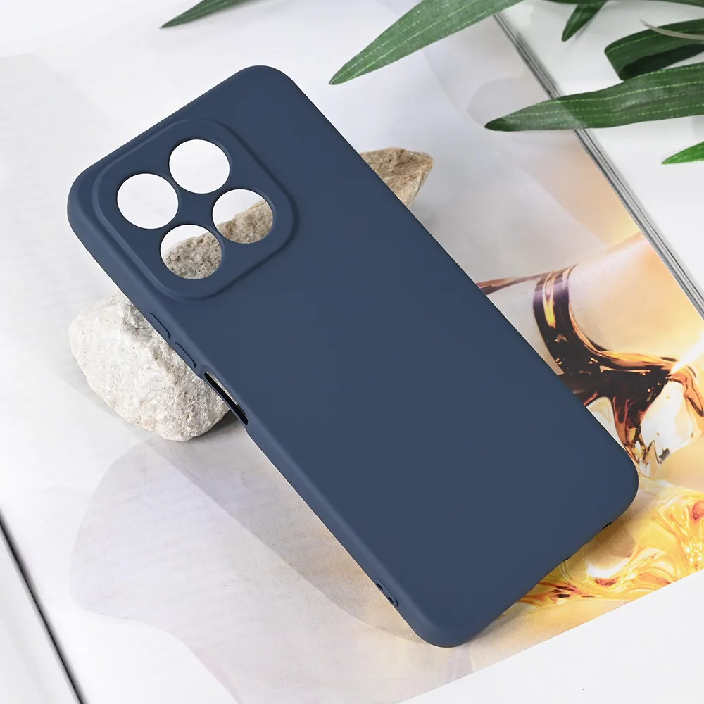 Maska Teracell Soft Velvet za Honor X6c tamno plava