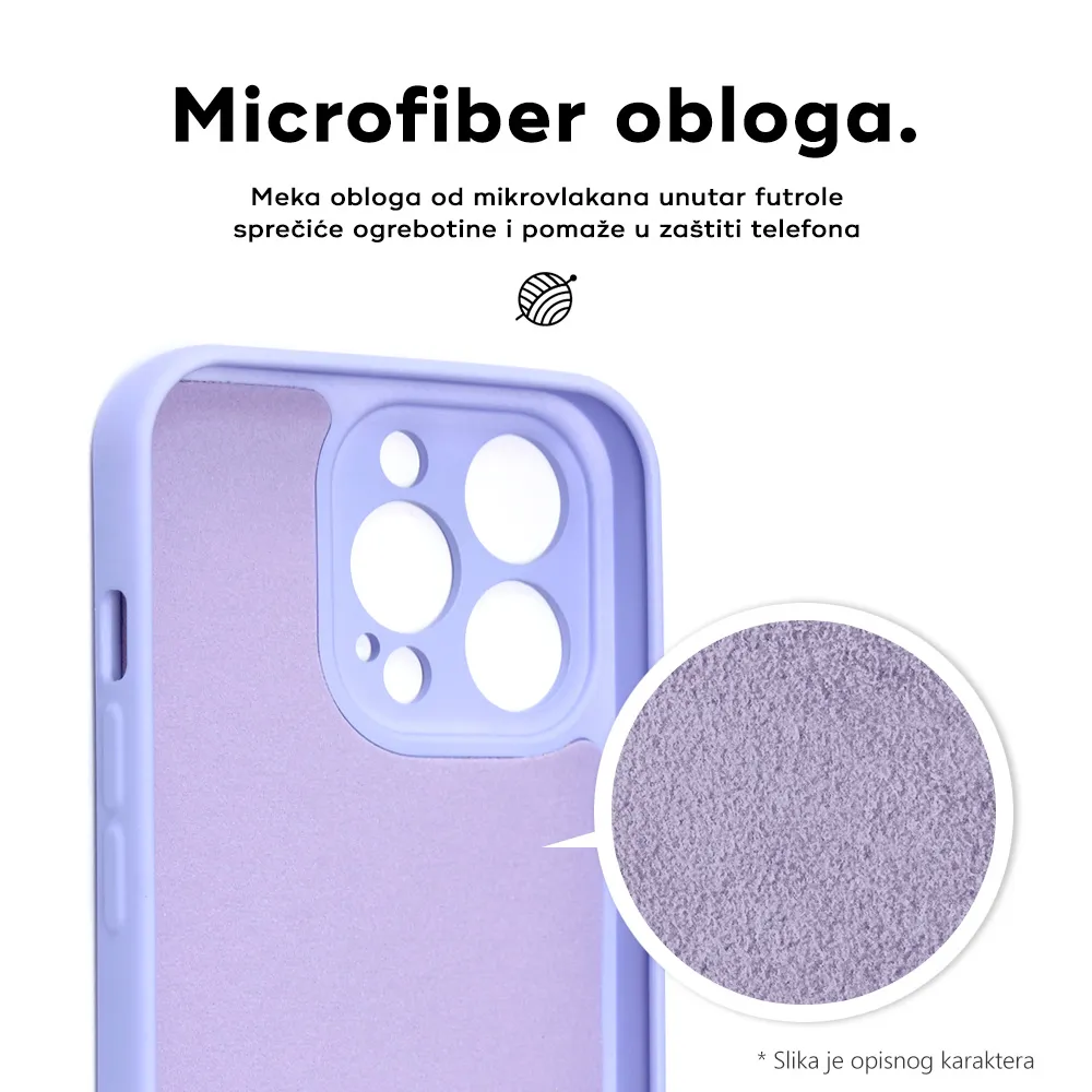 Maska Teracell Soft Velvet za iPhone 17 Air 6.6 ljubicasta