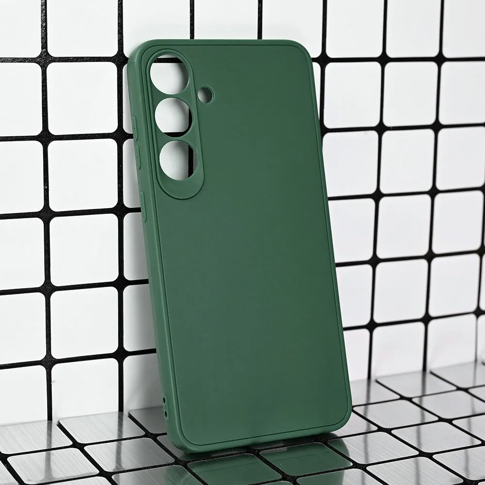 Maska 3D Camera za Samsung S731B Galaxy S25 FE tamno zelena