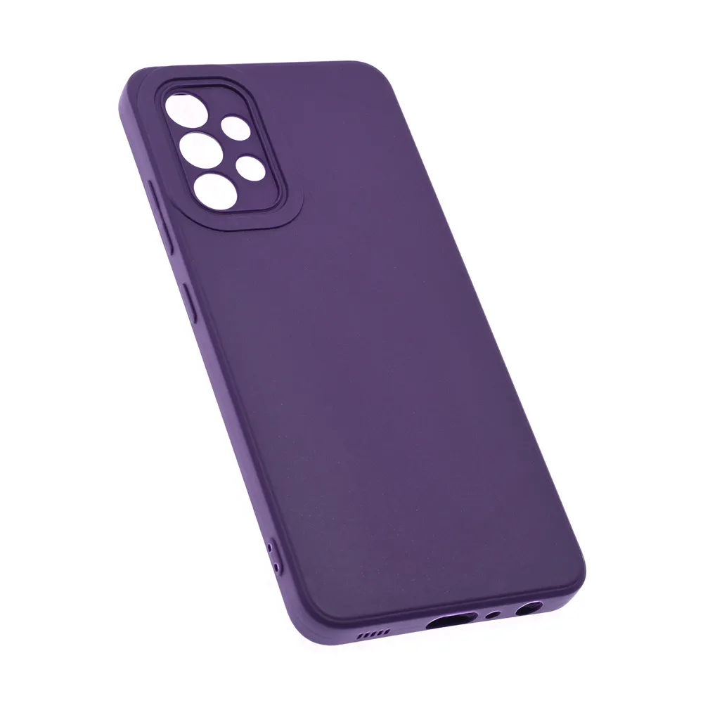 Maska Teracell Giulietta za Samsung A325F Galaxy A32 4G EU mat tamno ljubicasta