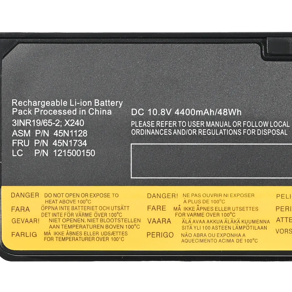 Baterija za laptop Lenovo X240, X250, X260, T550 10.8V 4400mAh 48Wh HQ2200 B