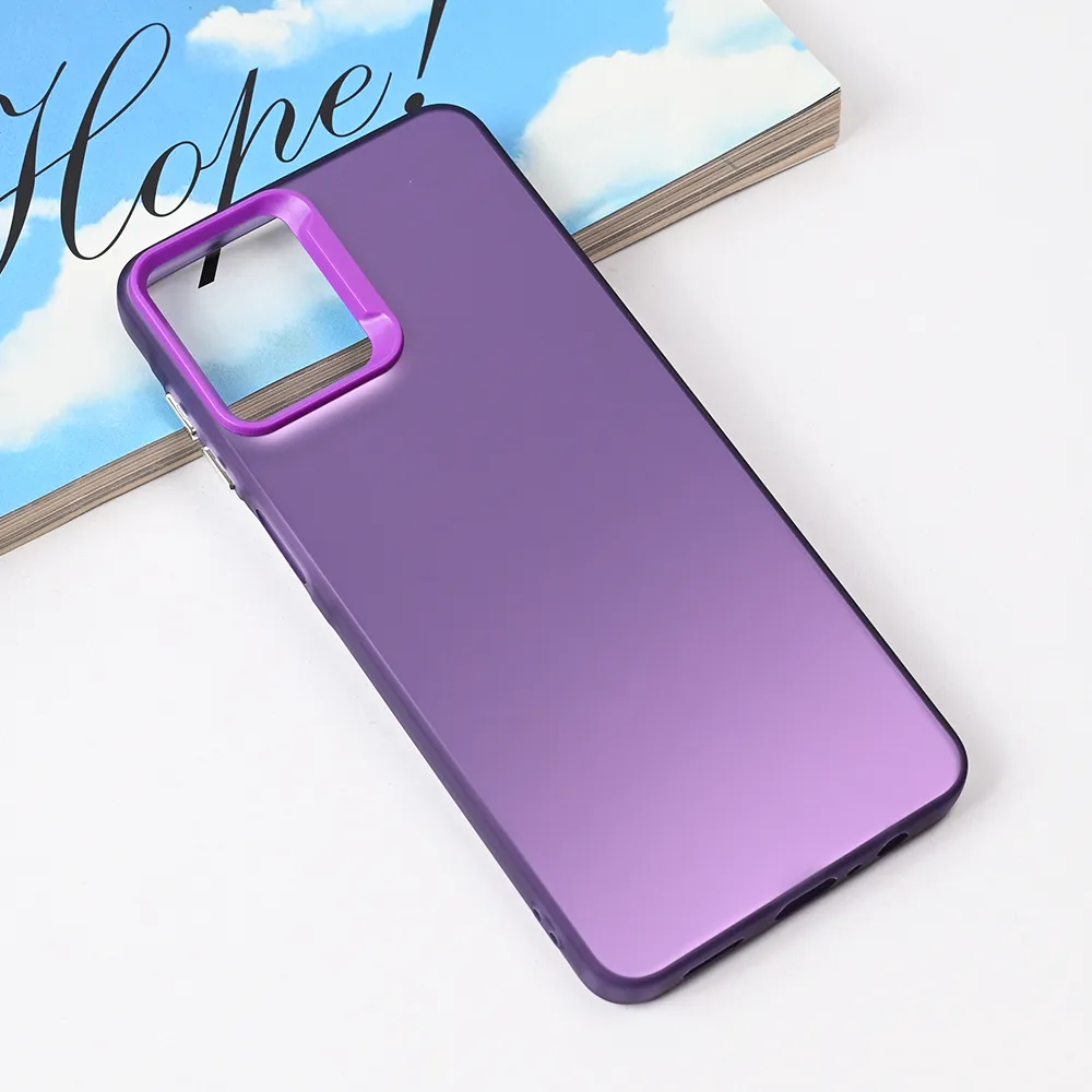 Maska Clear za Samsung A075F Galaxy A07 ljubicasta