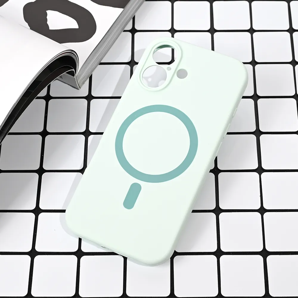 Maska Magsafe Pure color za iPhone 17 6.3 mint
