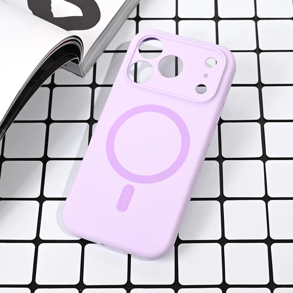 Maska Magsafe Pure color za iPhone 17 Pro 6.3 lila