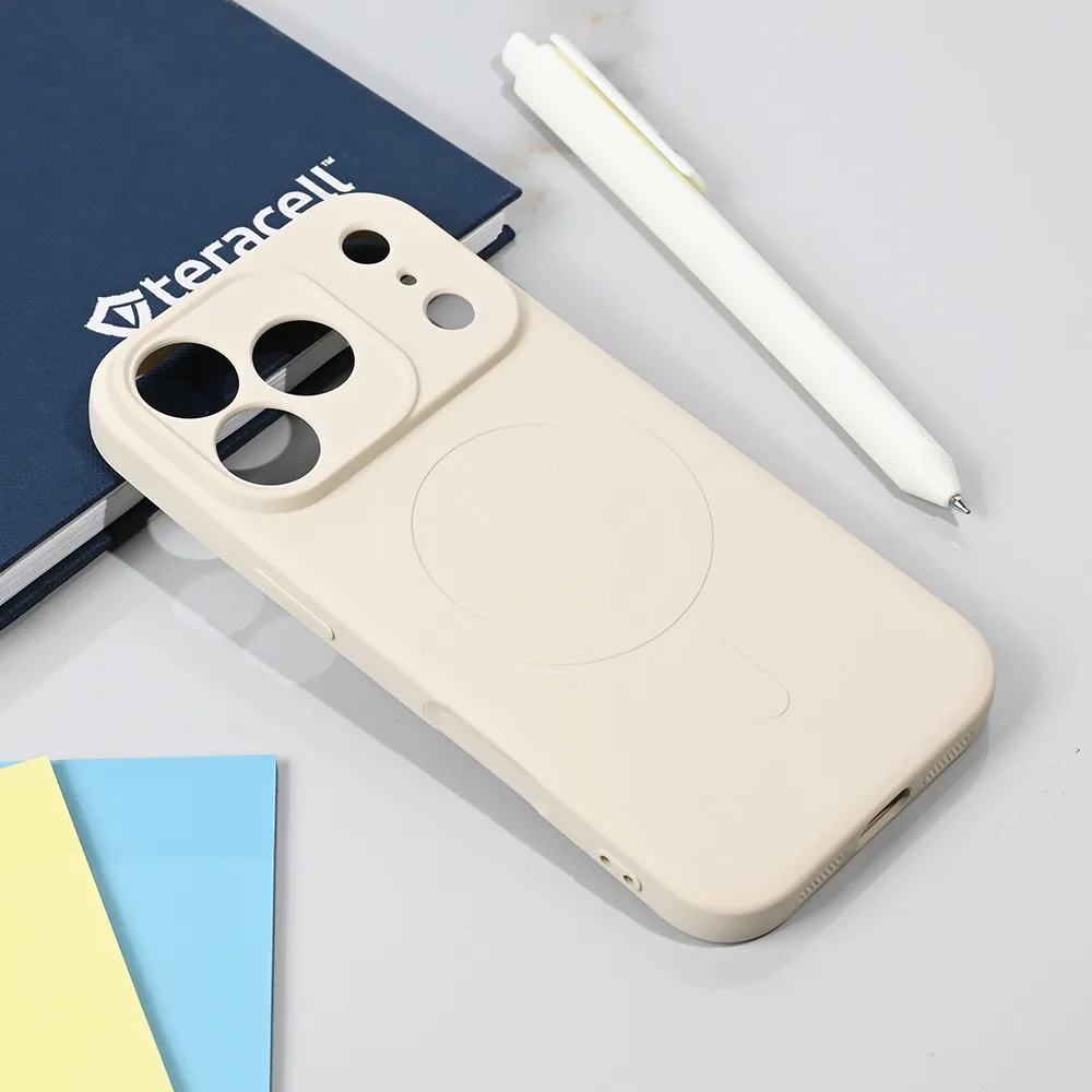 Maska Teracell Giulietta Magsafe za iPhone 17 Pro 6.3 bela