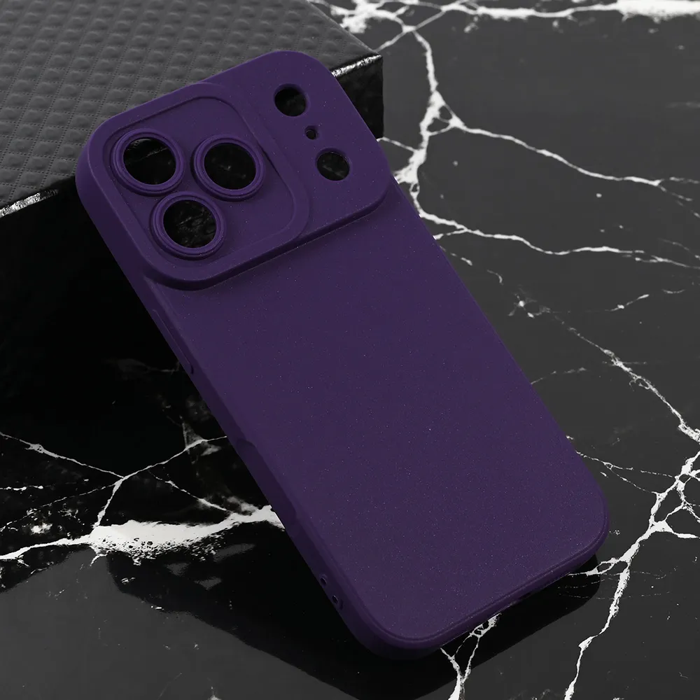 Maska Teracell Giulietta za iPhone 17 Pro 6.3 mat tamno ljubicasta