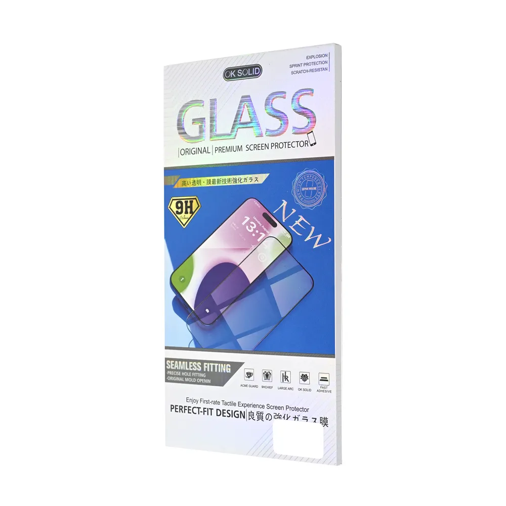 Zastitno staklo Zastitno staklo 21D za iPhone 17 Pro Max/18 Pro Max 6.9 crni