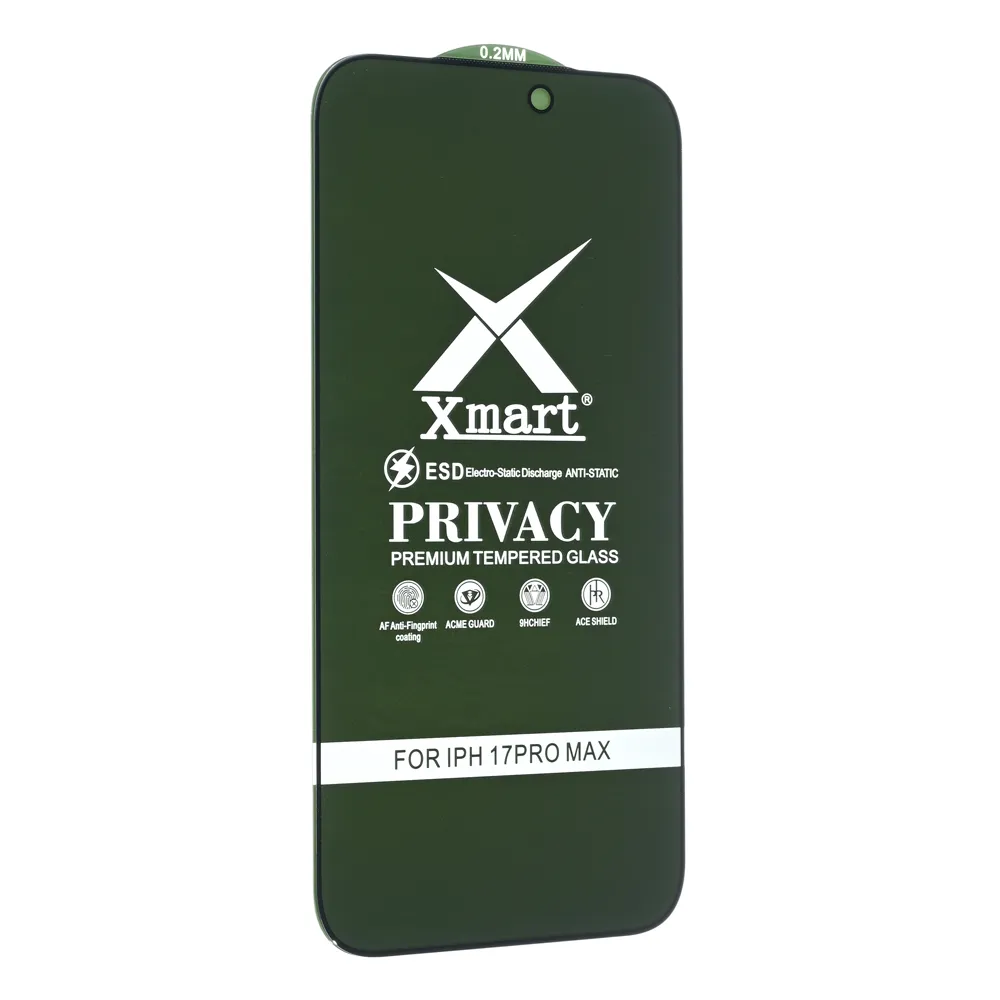 Zastitno staklo Zastitno staklo X mart 9D Privacy za iPhone 17 Pro Max 6.9