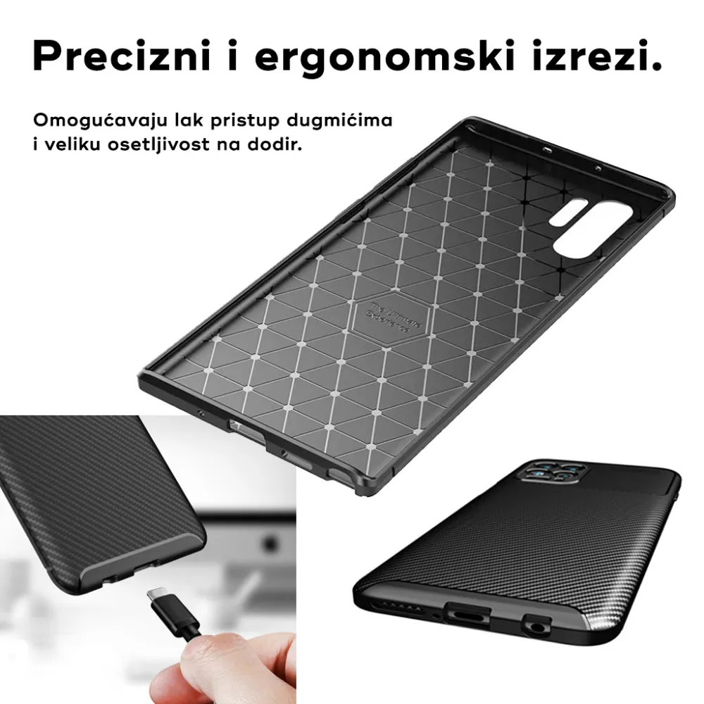Maska Defender Carbon za Samsung S731B Galaxy S25 FE crna