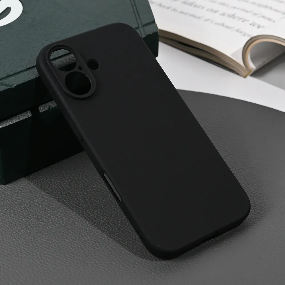 Maska silikonska Skin za iPhone 17 6.3 mat crna