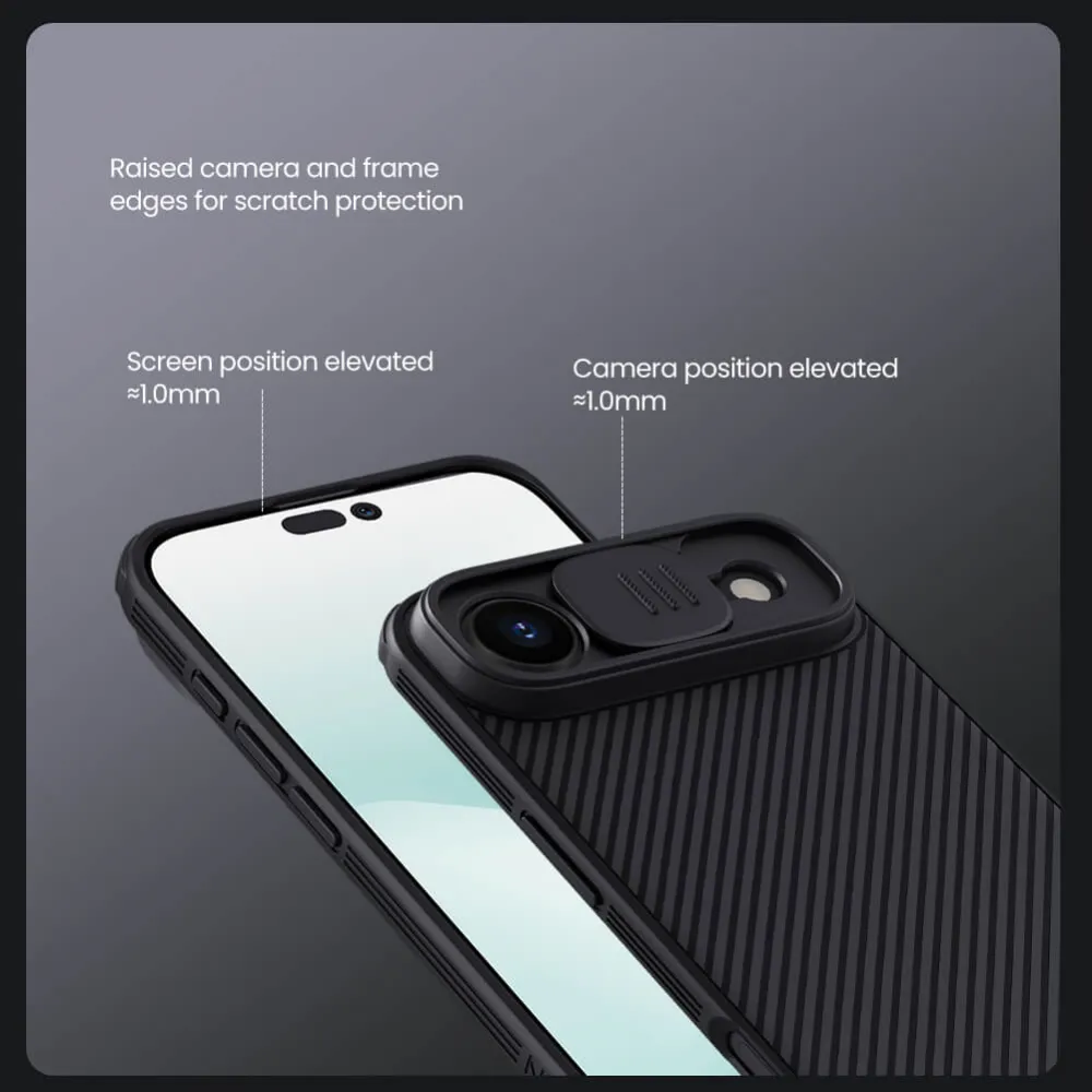 Maska Nillkin CamShield Pro za iPhone 17 Air 6.6 crna