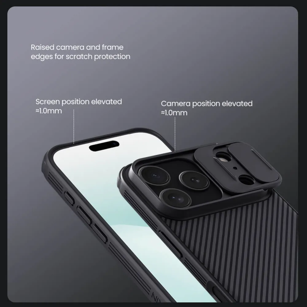 Maska Nillkin CamShield Pro za iPhone 17 Pro 6.3 zelena