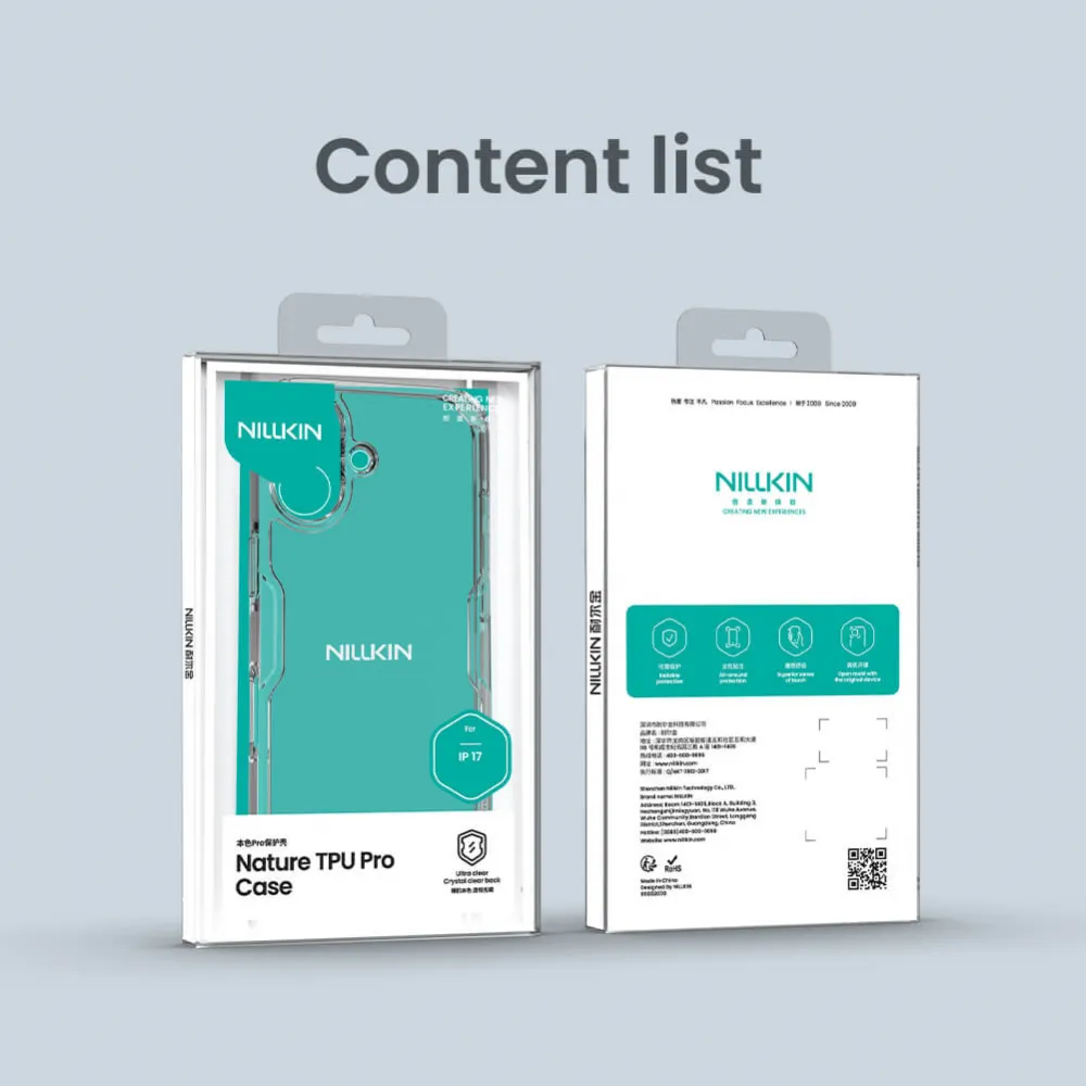 Maska Nillkin Nature Pro za iPhone 17 6.3 transparent