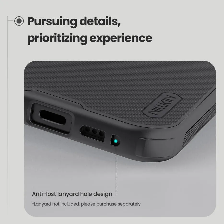 Maska Nillkin Scrub Pro za iPhone 17 6.3 crna