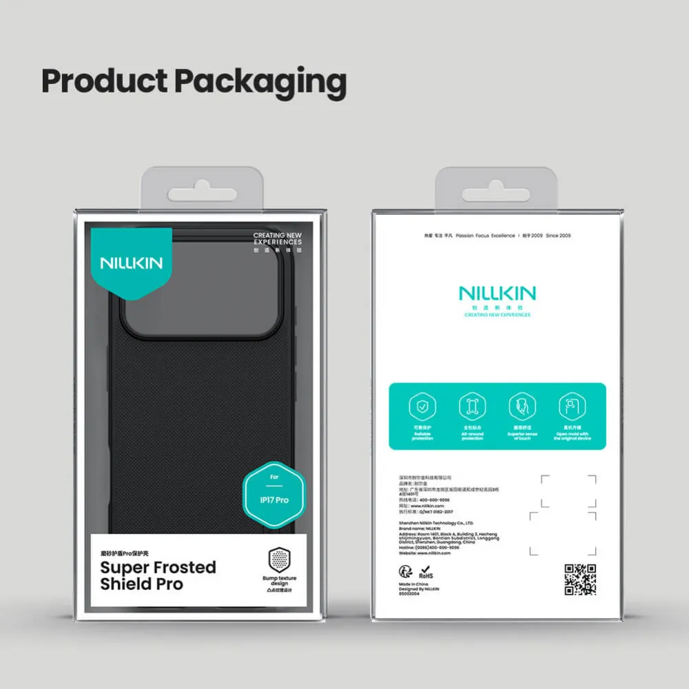 Maska Nillkin Scrub Pro za iPhone 17 Pro 6.3 plava