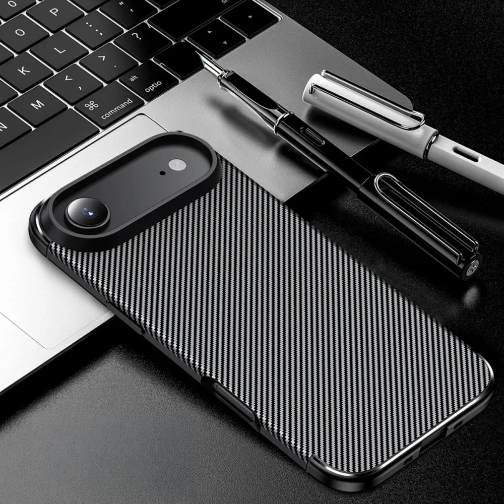 Maska Defender Carbon za iPhone 17 Air 6.6 crna
