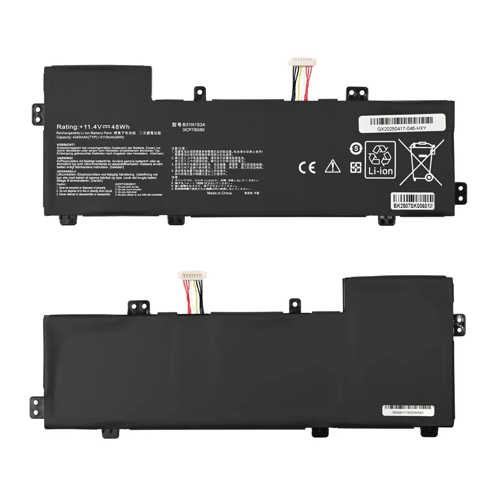 Baterija za laptop Asus Zenbook UX510 UX510UW UX510UX B31N1534 Series HQ2200 M