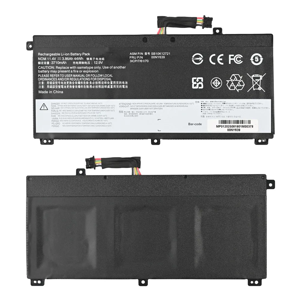 Baterija za laptop Lenovo ThinkPad T550 unutrasnja baterija HQ2200 B