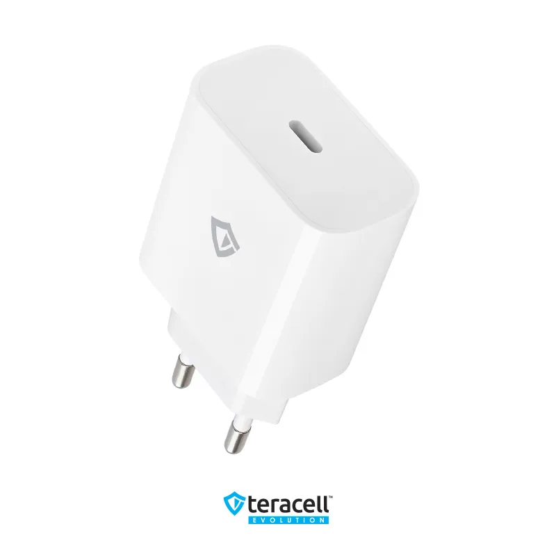 Kucni punjac Teracell Evolution TC-18 PD Fast charging 30W beli CE