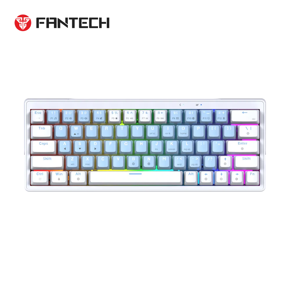 Tastatura Mehanicka Gaming Fantech MK611 Atom x63 AME plava (rosie switch)