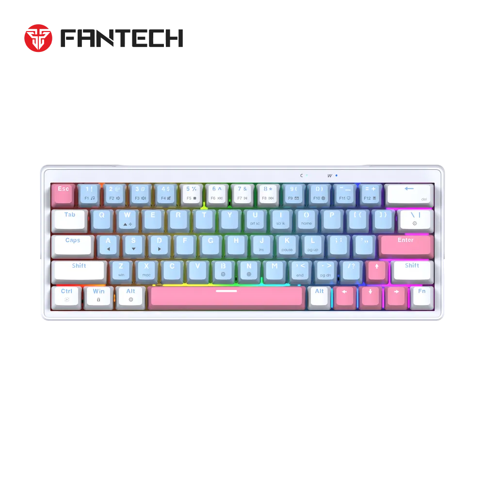 Tastatura Mehanicka Gaming Fantech MK611 Atom x63 AME plava (rosie switch)