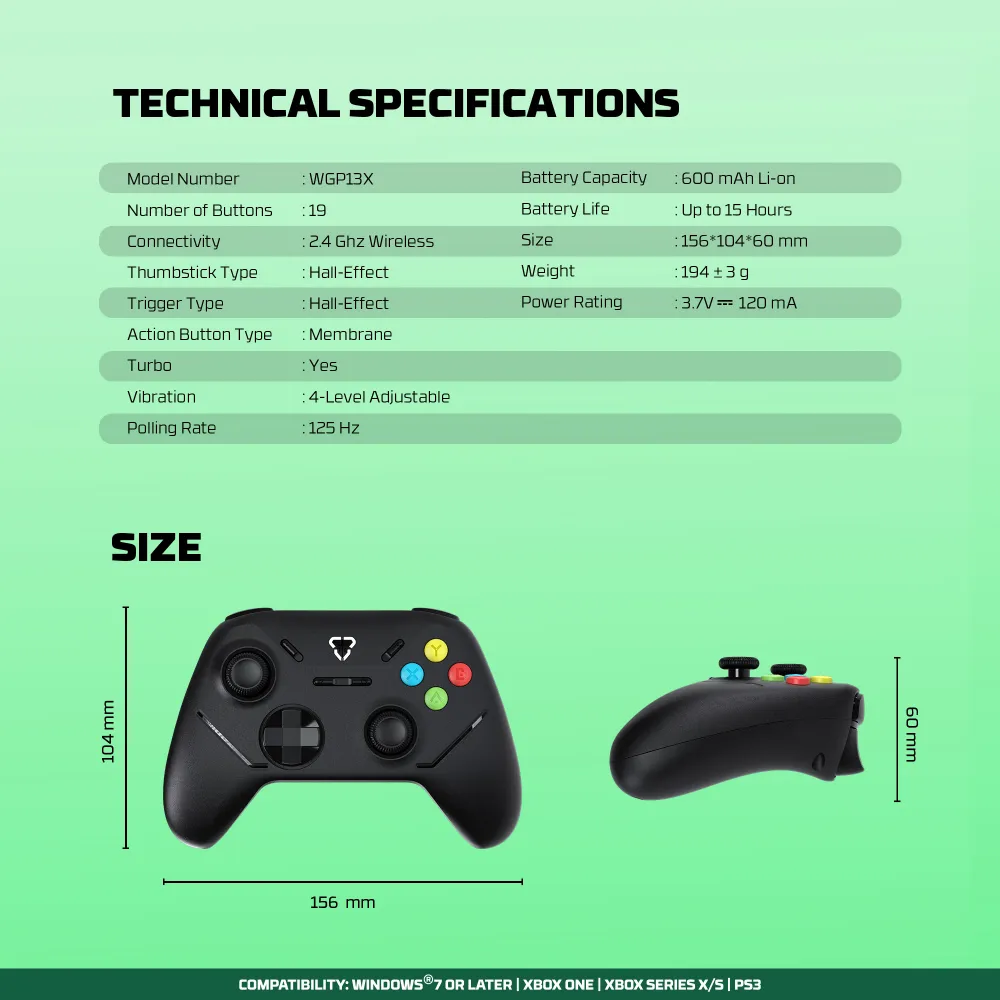 Joypad wireless Fantech WGP13X Shooter III beli