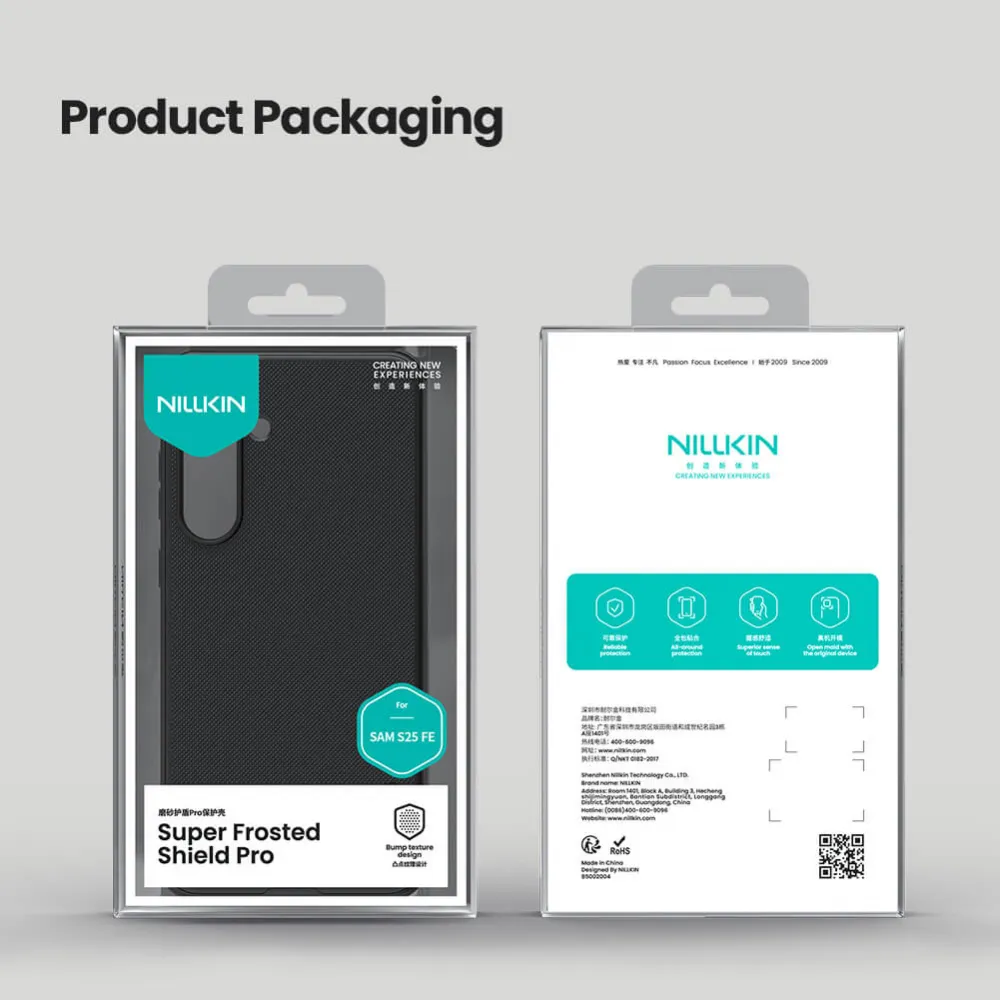 Maska Nillkin Scrub Pro za Samsung S731B Galaxy S25 FE crna