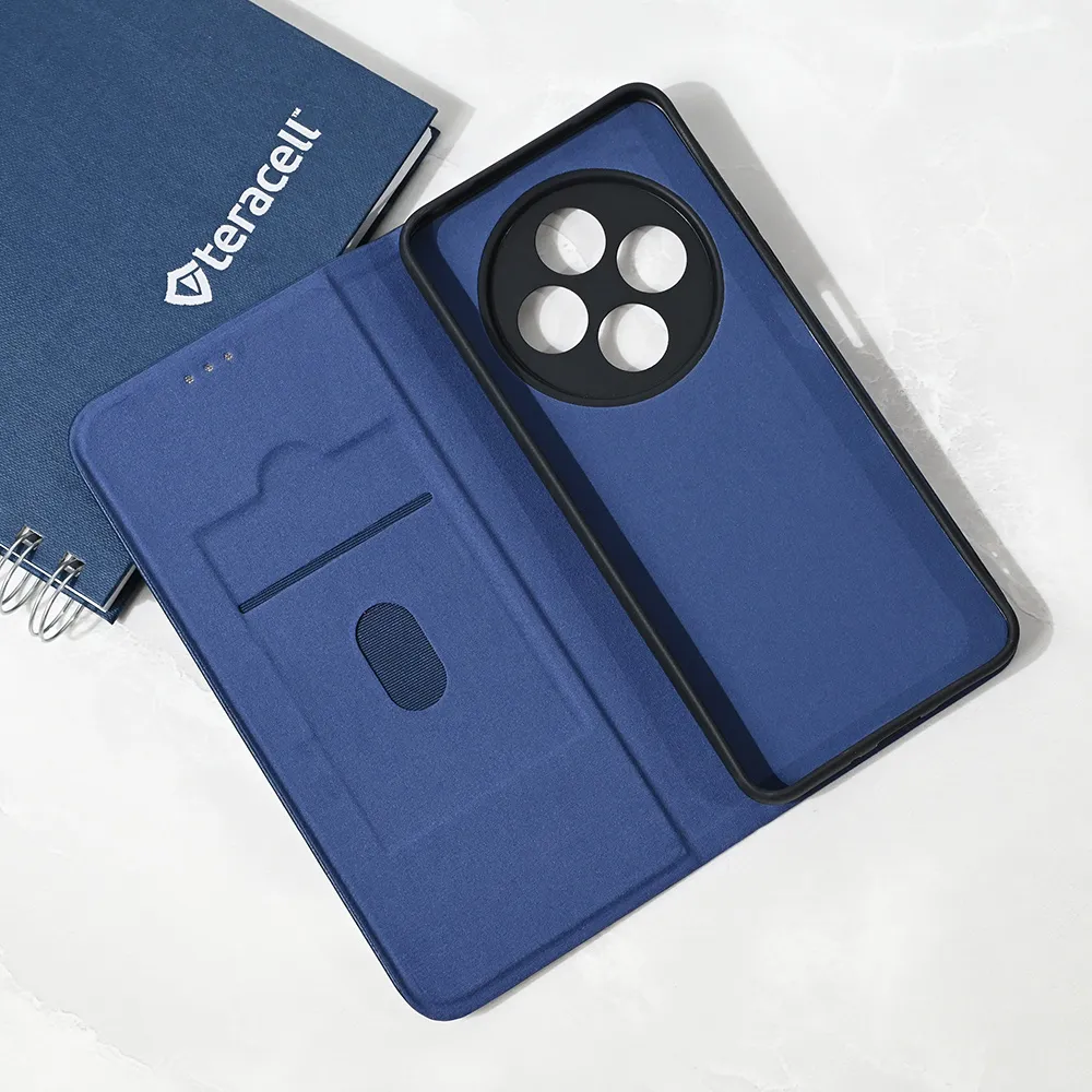 Maska Teracell Elegant Flip za Xiaomi Redmi 14C/Redmi A4 tamno plava