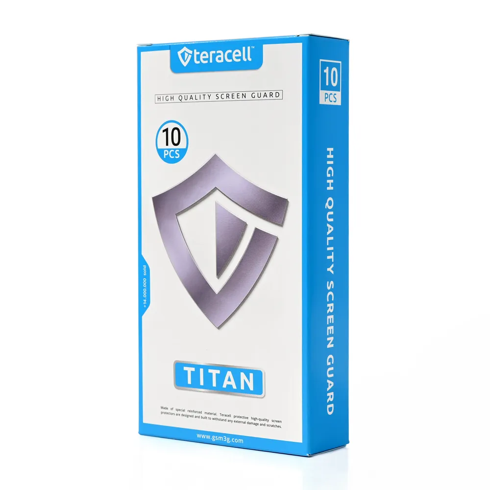 Zastitno staklo Zastitno staklo Teracell Titan 2.5D 10u1 za iPhone 17 Air 6.6 crni
