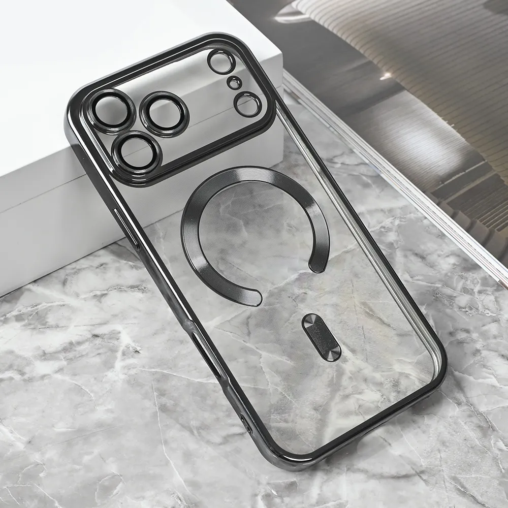 Maska Magsafe Lux za iPhone 17 Pro Max 6.9 siva