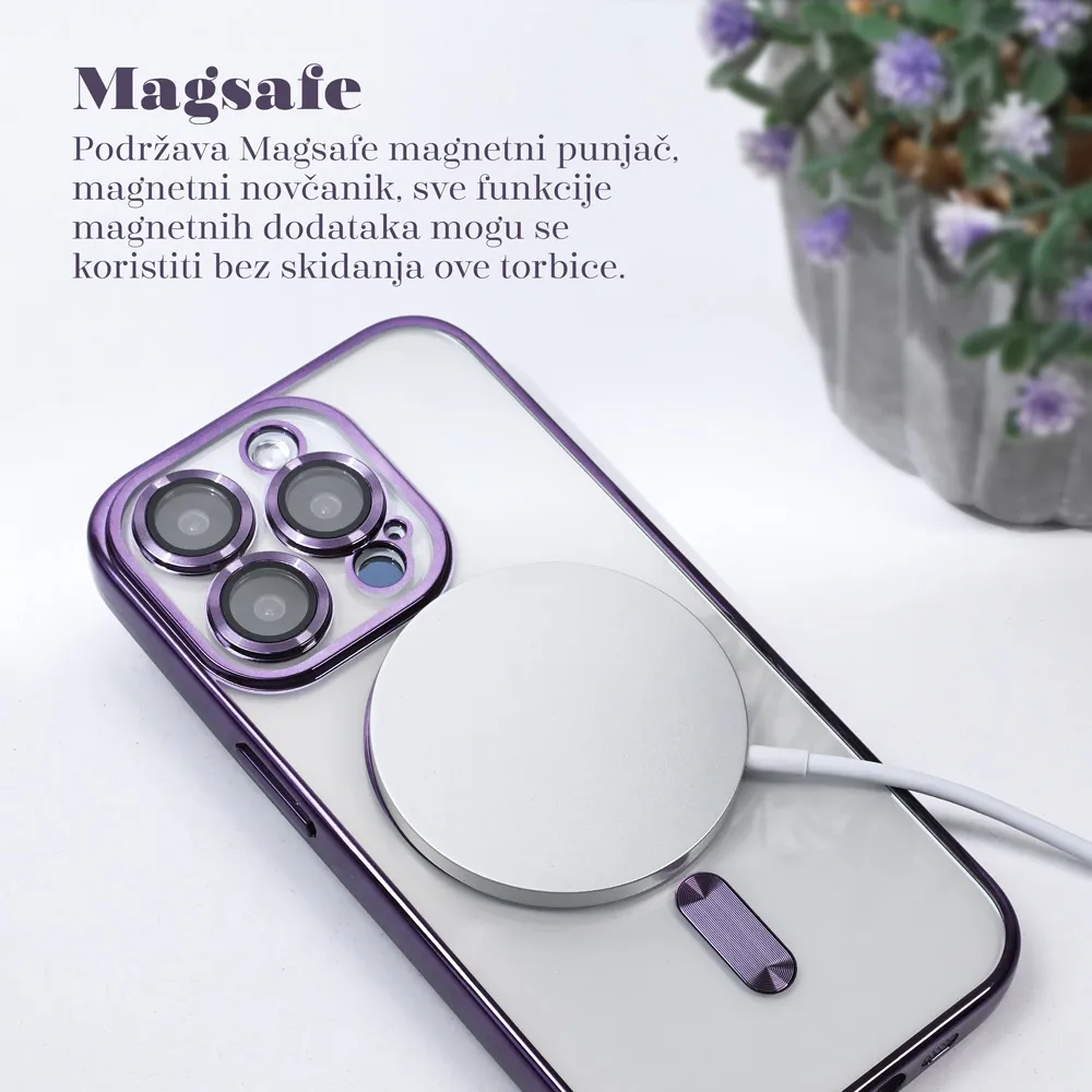 Maska Magsafe Lux za Samsung A075F Galaxy A07 tamno plava