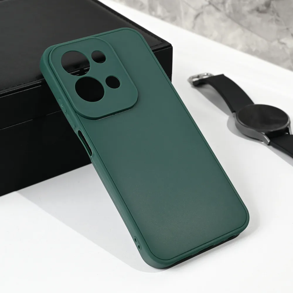 Maska 3D Camera za Xiaomi Redmi 15C 4G(173mm) tamno zelena