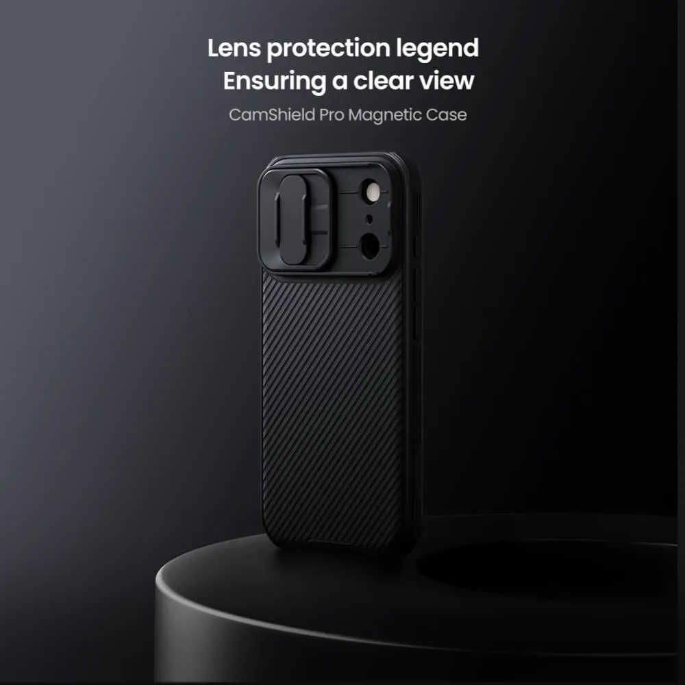 Maska Nillkin CamShield Pro Magnetic za iPhone 17 Pro 6.3 crna