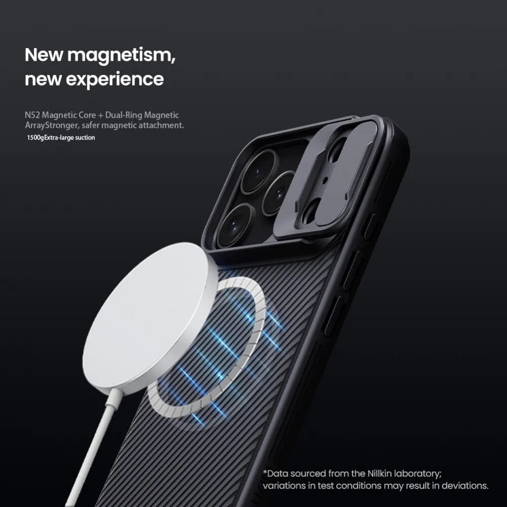Maska Nillkin CamShield Pro Magnetic za iPhone 17 Pro 6.3 crna