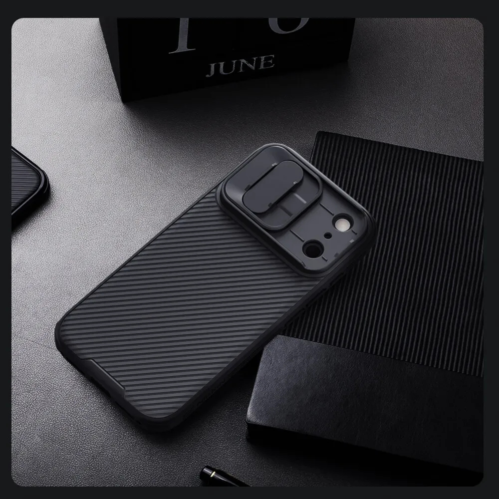 Maska Nillkin CamShield Pro Magnetic za iPhone 17 Pro 6.3 crna