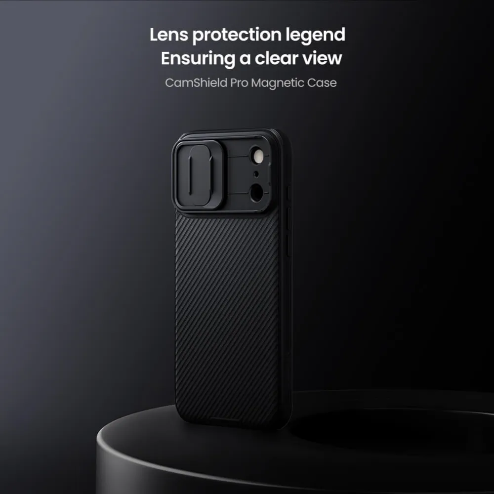 Maska Nillkin CamShield Pro Magnetic za iPhone 17 Pro Max/18 Pro Max 6.9 crna