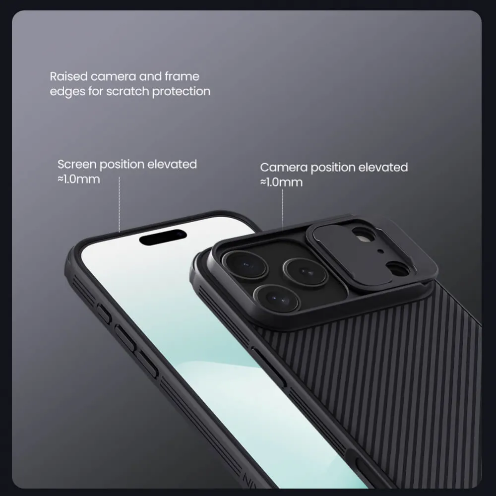 Maska Nillkin CamShield Pro za iPhone 17 Pro Max 6.9 plava