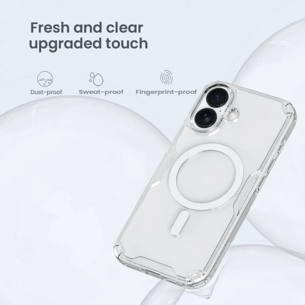 Maska Nillkin Nature Pro Magnetic za iPhone 17 6.3 transparent